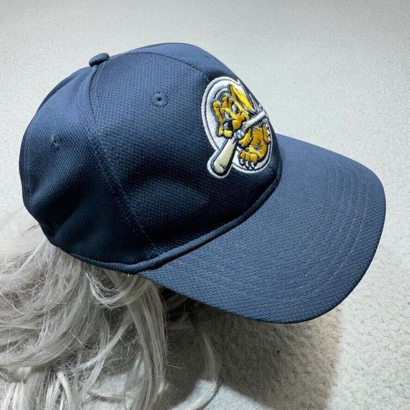 Charleston Riverdogs Hat Cap Strap Blue Adjustable Black OC Sports MiLB Charlie - Picture 1 of 10